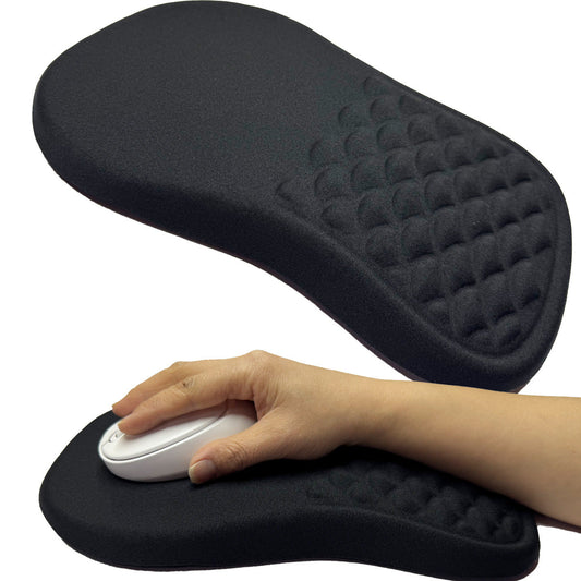 Gliderest Memory Foam Wrist Rest Mouse Pad – 30 x 20 x 2.8 cm