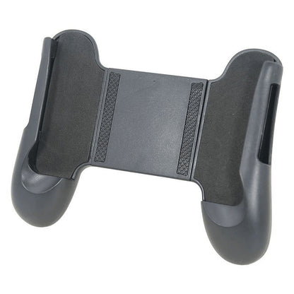 Clampgrip – Black grip on a white background, showing the foam-lined side cradles and ribbed center clamp