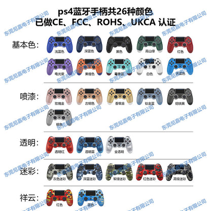 Vibecraft – Chart of 26 P4 controller colours in basic, sprayed, transparent, camouflage and cloud patterns