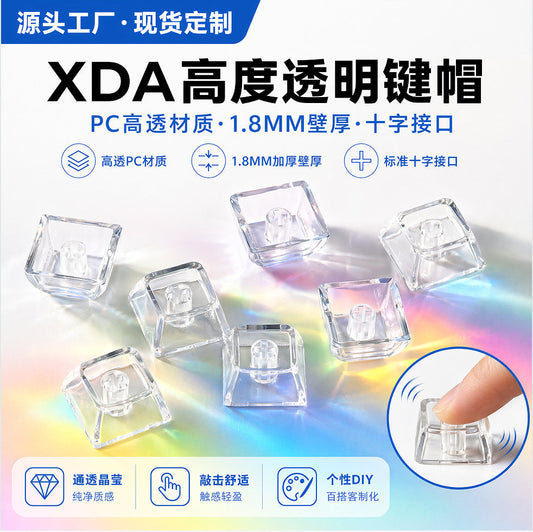 Clearcap Transparent Mechanical Keyboard Keycap – MDA Profile