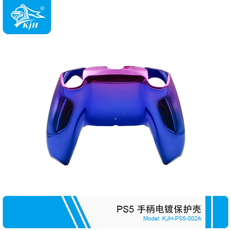 Gripshell – Rear view of the blue and purple gradient shell showing the back panel and grip cutouts
