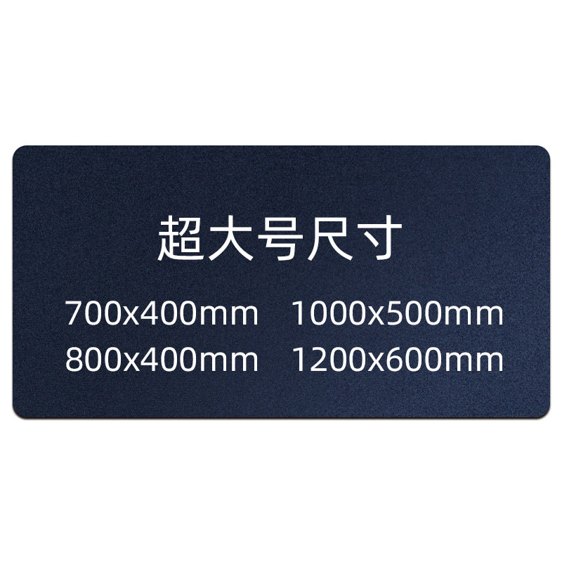 Naturmat Natural Rubber Mouse Pad in dark navy with size options 700x400, 800x400, 1000x500, 1200x600mm