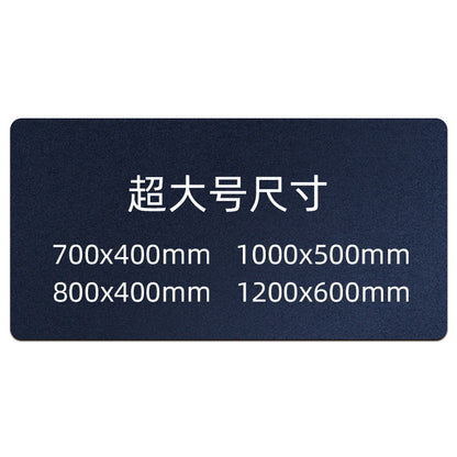 Naturmat Natural Rubber Mouse Pad in dark navy with size options 700x400, 800x400, 1000x500, 1200x600mm