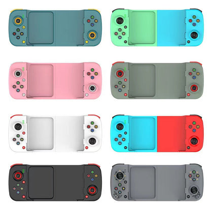Griptrek Bluetooth game controller lineup in eight colours, including teal, pink, white, black and grey