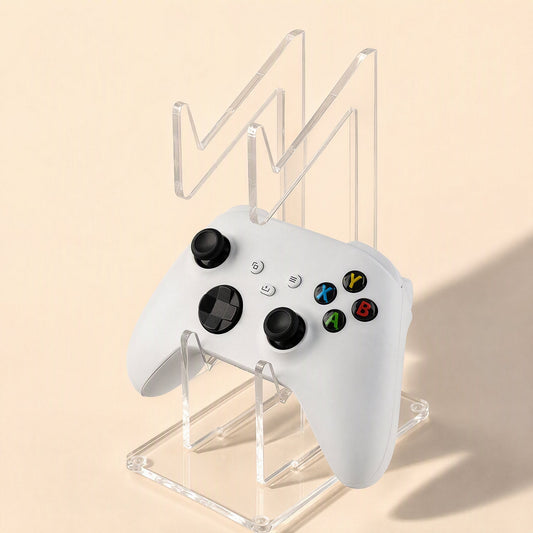 Padstand Acrylic Game Controller Stand – Transparent Desktop Display