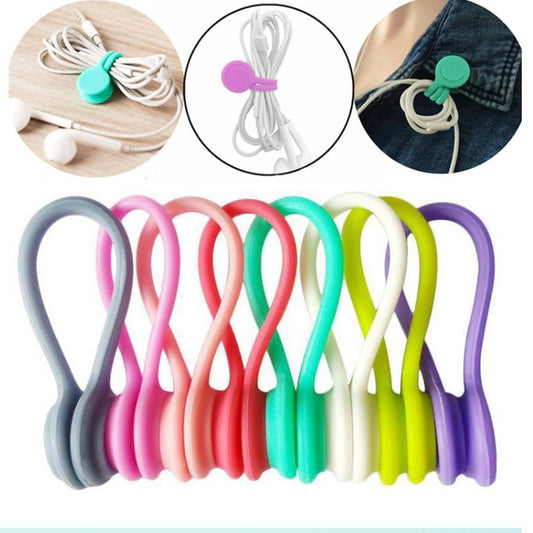 Magnetide Silicone Magnetic Data Cable Winder – 11 cm