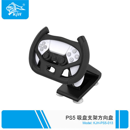 Wheelnest – Close-up of the wheel rim and suction cup base from a low three-quarter angle with controller inside