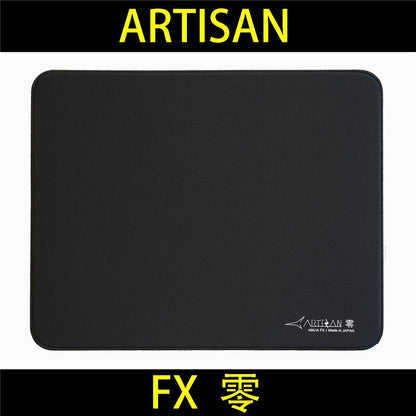 Slidecraft – Black rectangular mouse pad with rounded corners and a small white logo in the lower right corner