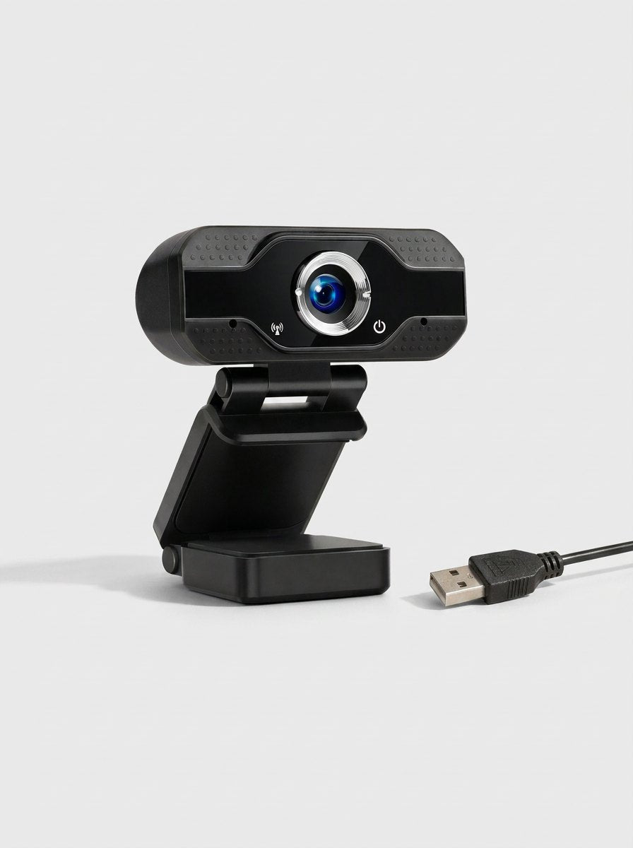 Camclear™ USB Webcam With Built-In Microphone