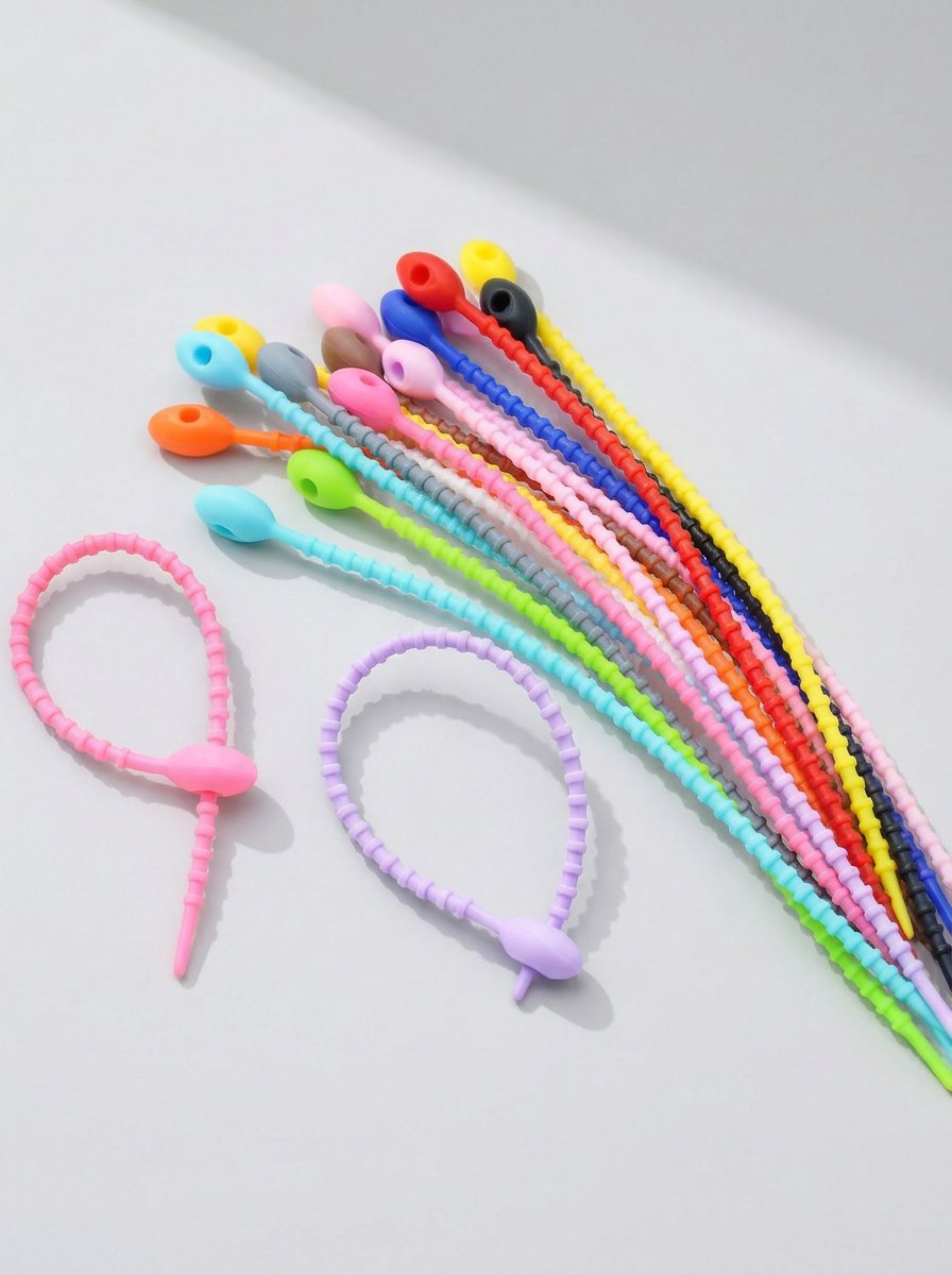 Cordtame™ 18cm Silicone Cable Organizer