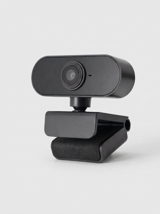 Deskhello USB Desktop Webcam With Built-In Microphone