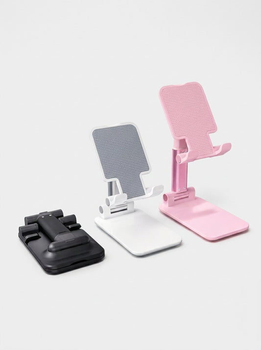 Fliprest Foldable Desktop Phone Holder – Plastic, Folds Flat