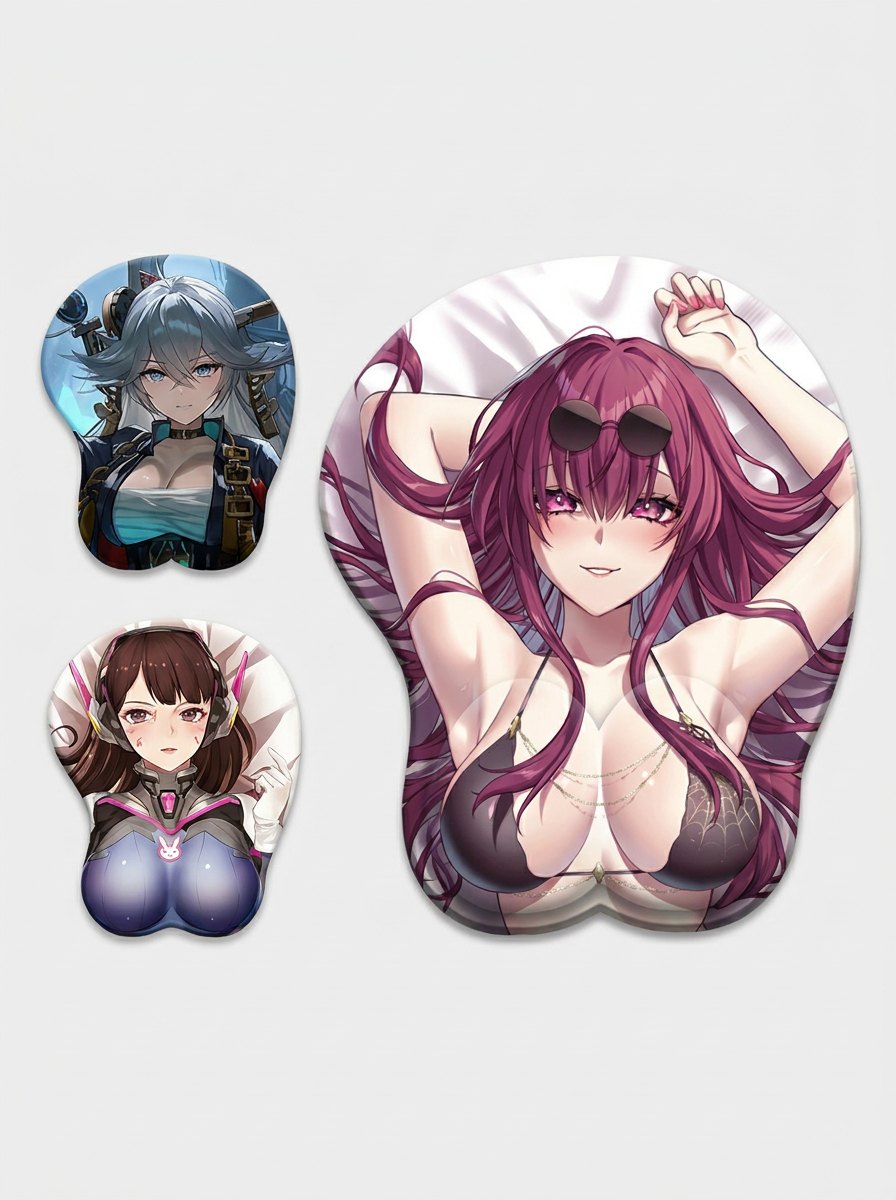 Toonwrist™ Anime Wrist Rest Mouse Pad