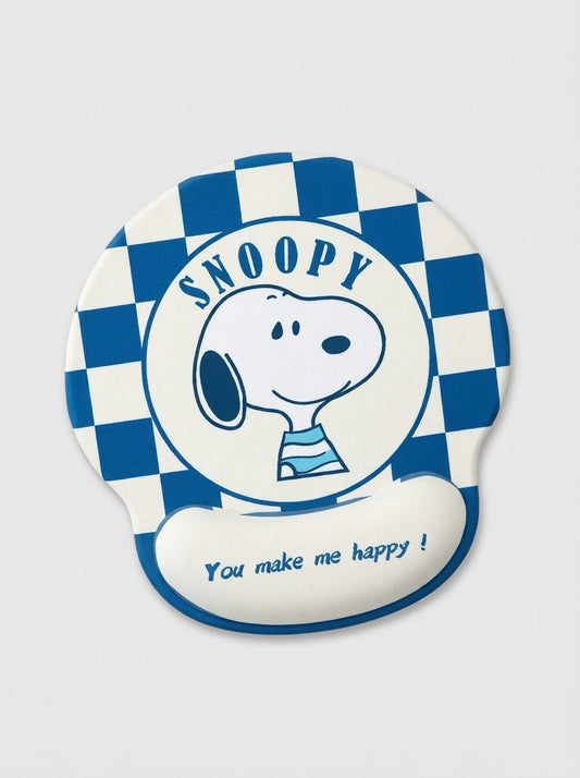Woofrest Puppy Wrist Support Mouse Pad – Single-Sided, Rubber Base